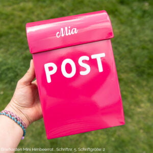 Kinderbriefkasten mit Name