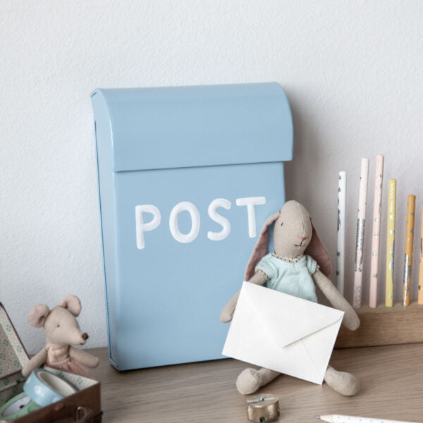 Briefkasten Kinderzimmer hellblau