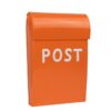 Briefkasten Spielhaus Kinderzimmer orange