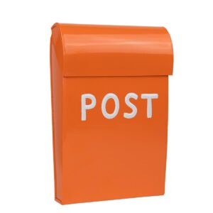 Briefkasten Spielhaus Kinderzimmer orange
