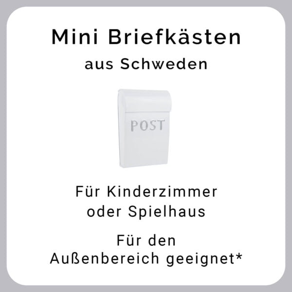 Briefkaten Spielhaus Metall