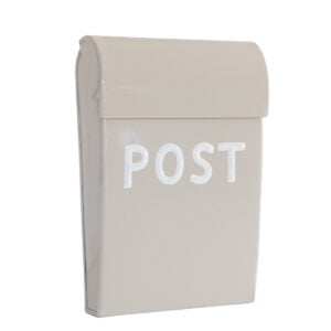 Kinderbriefkästen Metall beige Mini