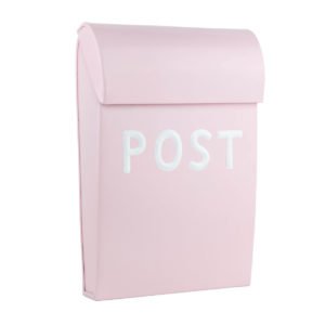 Kinderbriefkasten Outdoor Spielhaus rosa matt