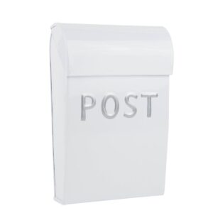 Kinderbriefkasten weiß Metall