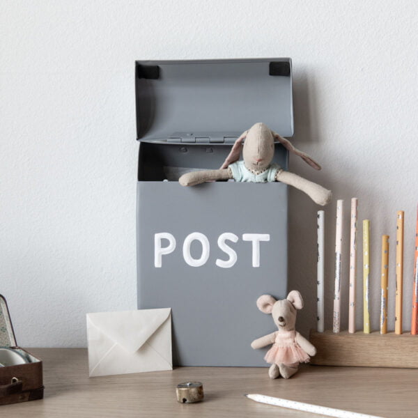 Mini Briefkasten grau