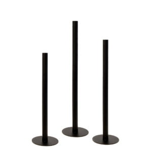 Storefactory Kerzenständer Ekeberga 3er Set schwarz