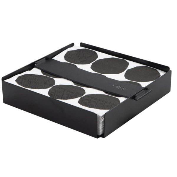 Miiko Serviettenhalter Schwarz | groß