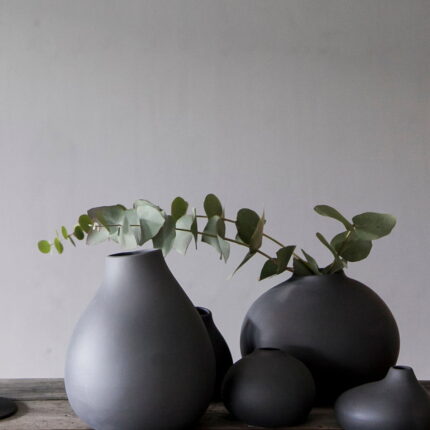 Storefactory Vase Kalla dunkelgrau 302144