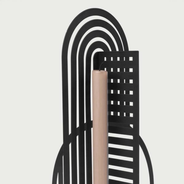 Kristina Dam Kerzenhalter Shadow Schwarz – Bild 5