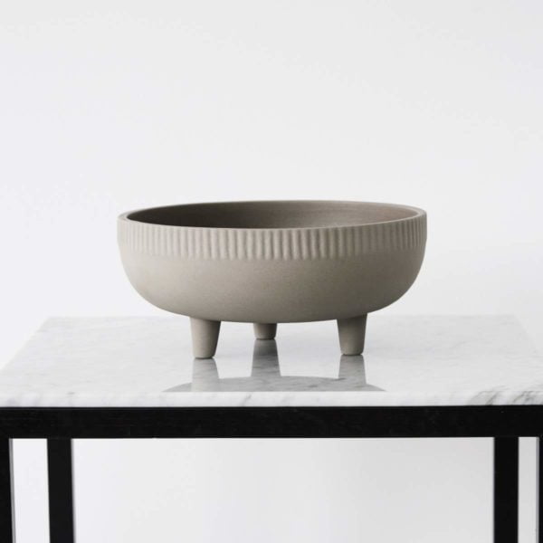 Kristina Dam Studio - Bowl Grey Engobe - M – Bild 2