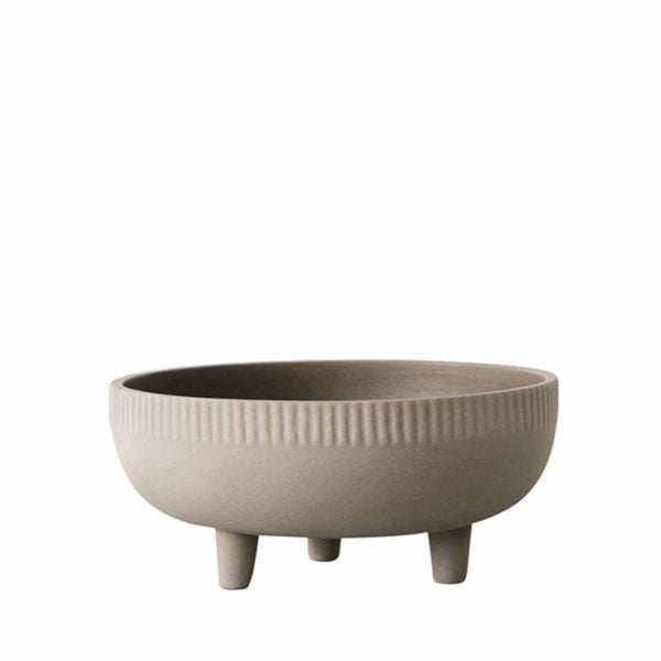 Kristina Dam Studio - Bowl Grey Engobe - M