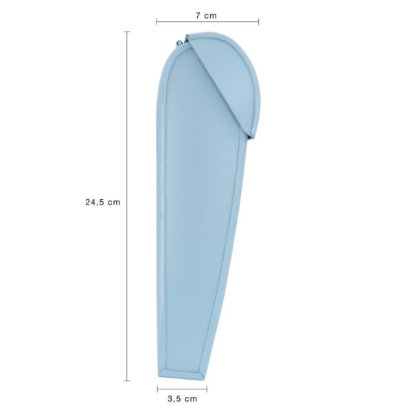 Bruka Design Kinder Briefkasten Mini Hellblau Matt | 25 cm – Bild 5
