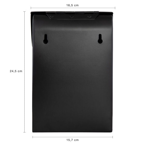 Bruka Design Kinder Briefkasten Mini Schwarz Matt – Bild 4