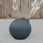 Storefactory Vase Lerbäck Dark Grey | Anthrazit – Bild 2