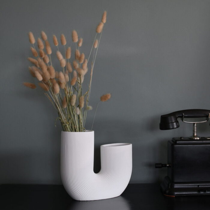 Storefactory Vase Stråvalla Weiß – Bild 2