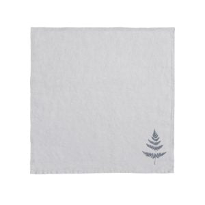 Frohstoff Leinen Serviette grau