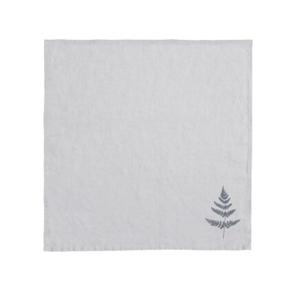 Frohstoff Leinen Serviette grau