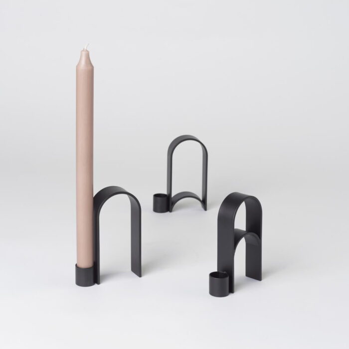 Kristina Dam Arch Vol. 1 Kerzenhalter black (schwarz) – Bild 2