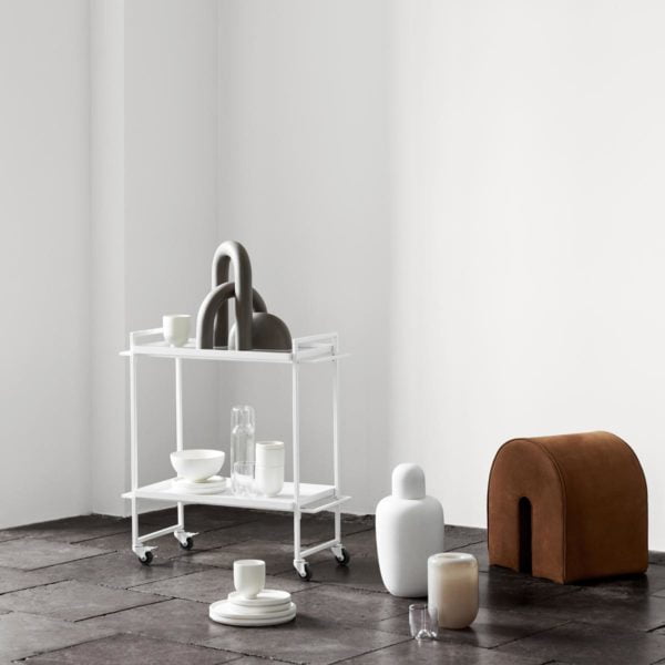 Kristina Dam Vase Opal Beige Large | groß 20 cm – Bild 4