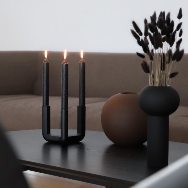 Cooee Design Kerzenhalter LU Schwarz – Bild 4
