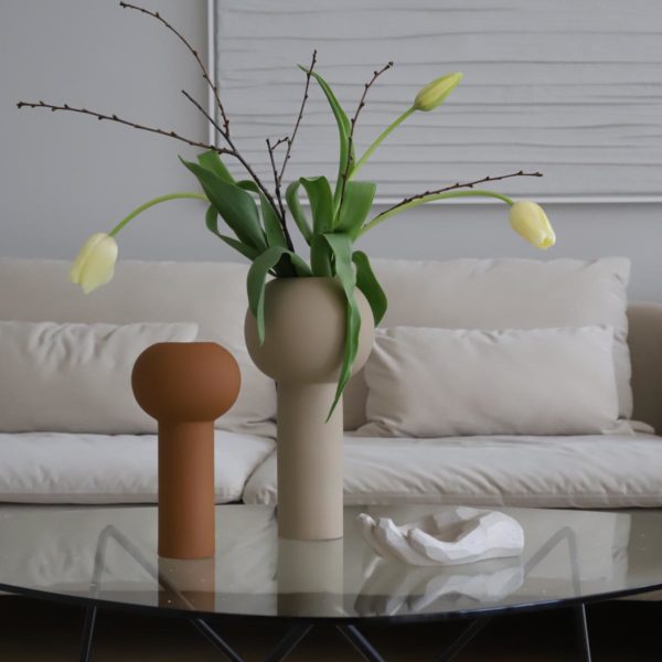 Cooee Design Vase Pillar Coconut | klein 24 cm – Bild 5