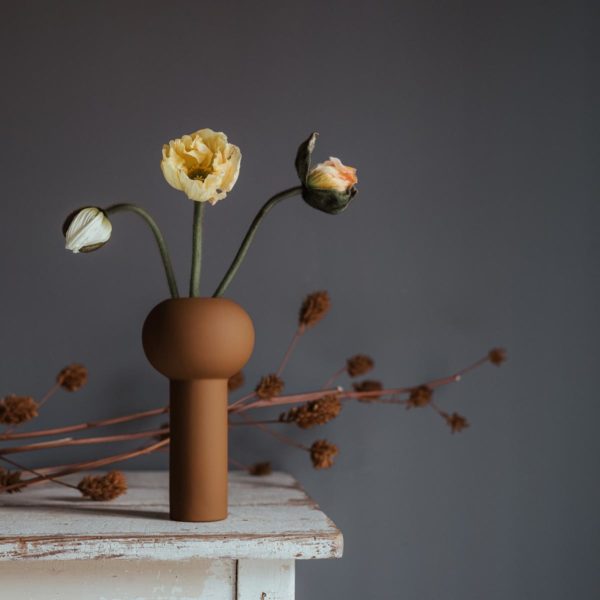 Cooee Design Vase Pillar Coconut | klein 24 cm – Bild 4