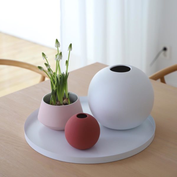 Cooee Design Tablett Circle Weiß | groß 40 cm – Bild 4