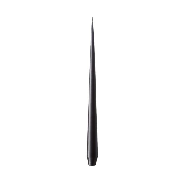 ester & erik Spitzkerze Ø 2,6 cm Black Nr. 75