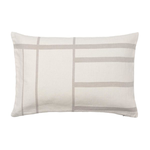 Kristina Dam Kissenbezug Architecture Off White/Beige (40 x 60 cm)