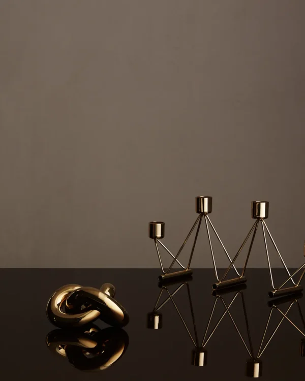 Cooee Design Knot light gold Knoten klein