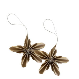Cooee Paper Stars sand Papieranhänger Sterne beige