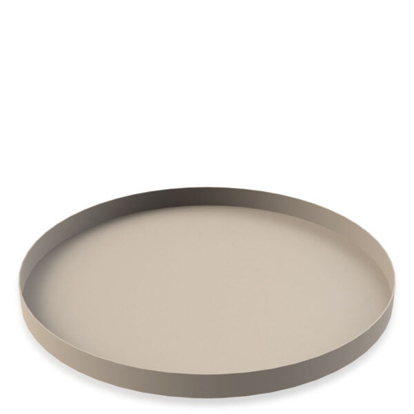 Cooee Tablett rund beige 40 cm