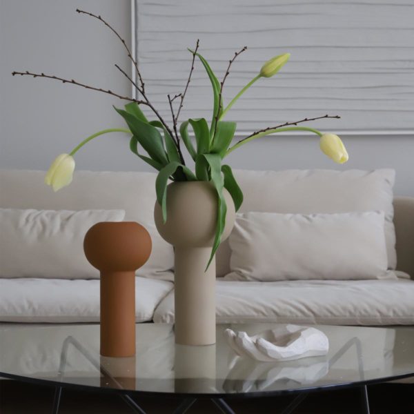 Cooee Design Vase Pillar Sand | groß 32 cm – Bild 2