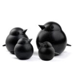 Novoform Vogelfiguren schwarz