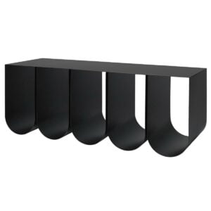 Kristina Dam Curved Bench schwarz