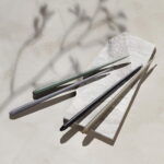 STOFF Nagel Kerzen 6er-Set Taupe – Bild 2