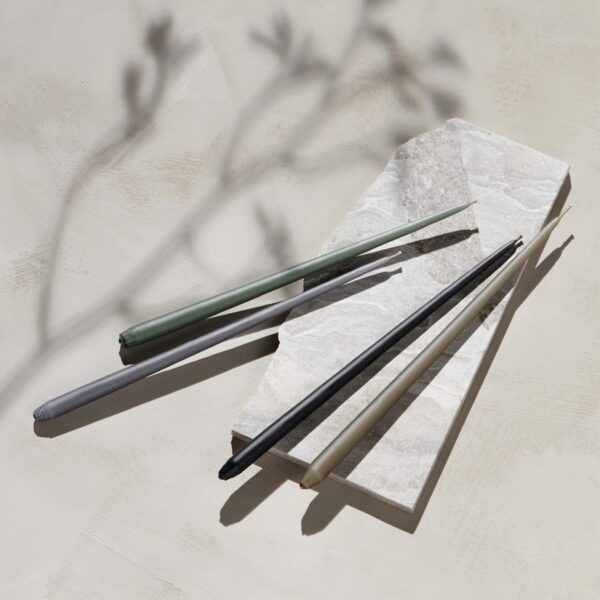 STOFF Nagel Kerzen 6er-Set Taupe – Bild 2