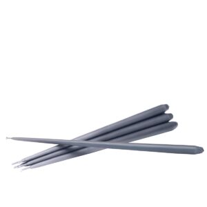 STOFF Nagel Spitzkerzen 6er-Set - Dark Grey