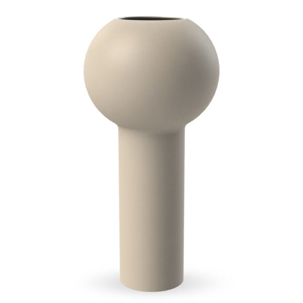 Cooee Pillar Vase sand 32 cm beige