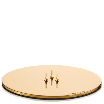 Ester&Erik Kerzenteller gold glänzend medium 12 cm