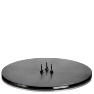 Ester&Erik Kerzenteller schwarz matt medium 12 cm