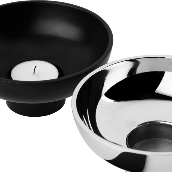 Kristina Dam Alumina Teelichthalter schwarz Ø 11 cm – Bild 2