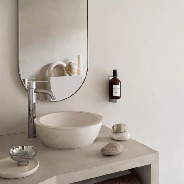 Kristina Dam Alumina Teelichthalter silber Ø 11 cm – Bild 5