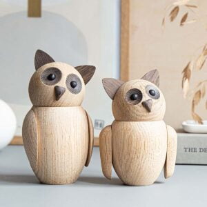 Eule ArchitectMade Holz Bubo