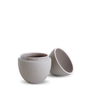 Cooee Design Bonbonniere Osterei Sand shell klein