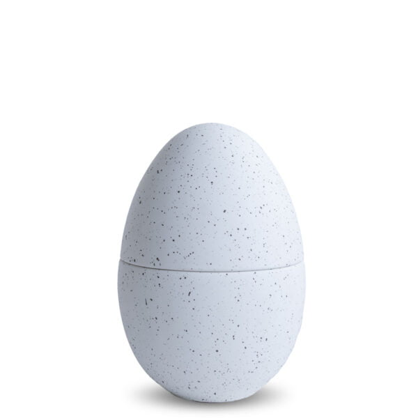 Cooee Bonbonniere Osterei White Mud weiß