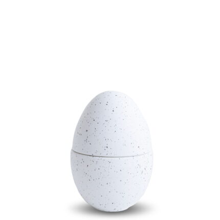 Cooee Bonbonniere Osterei White Mud weiß klein