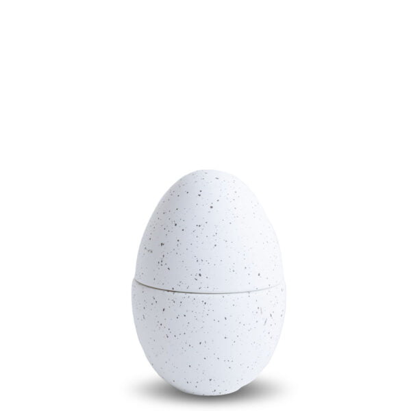 Cooee Bonbonniere Osterei White Mud weiß klein