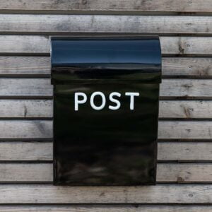 Briefkasten skandinavischer Stil
