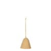 Broste Copenhagen Glocke Pulp Christmas Deko Anhänger Braun 70080469